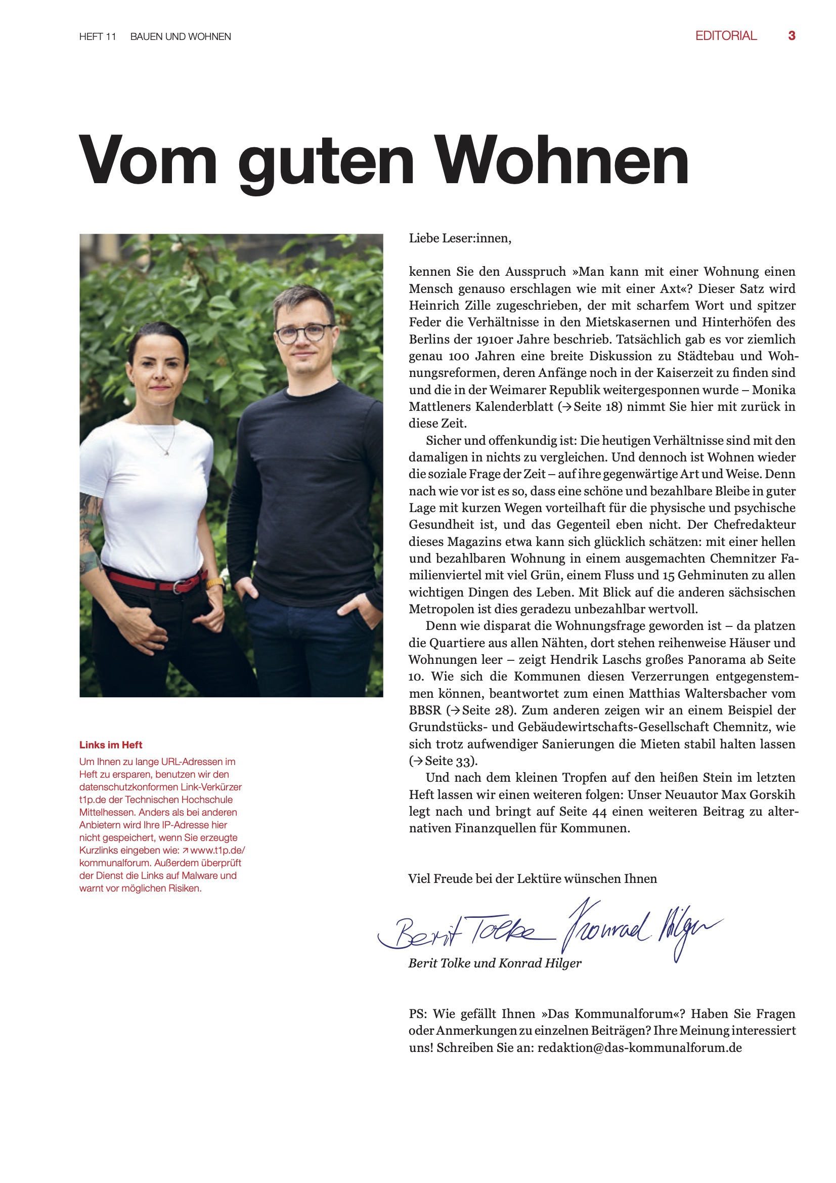 Das Kommunalforum #11 – Bauen und Wohnen